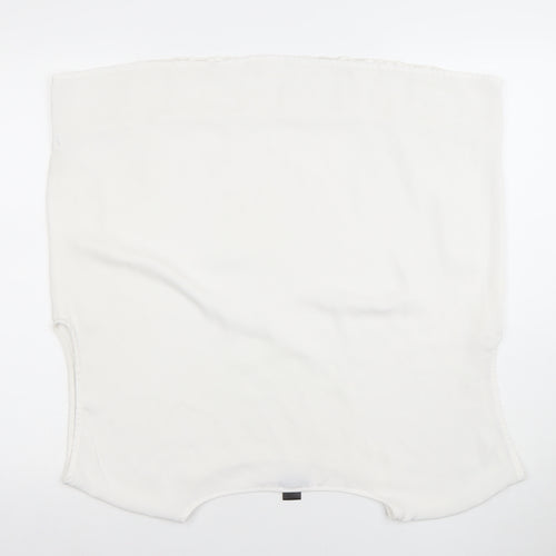 Ann Taylor Women's White Sleeveless Blouse Top Size XL