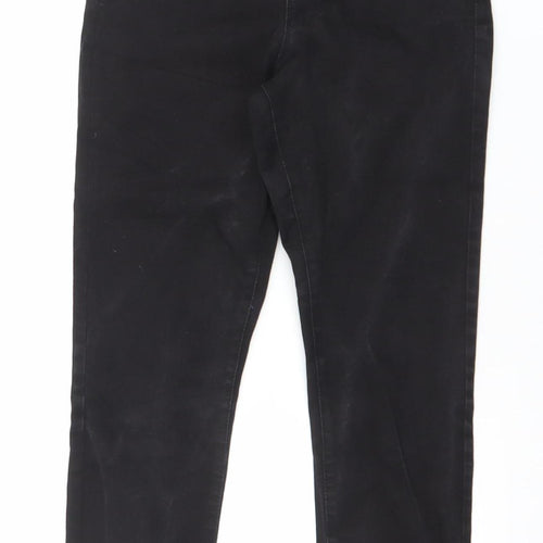 Denim Co. Womens Black Skinny Jeans Size 12 Slim Fit Mid Rise