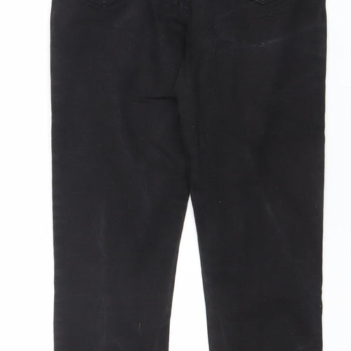 Denim Co. Womens Black Skinny Jeans Size 12 Slim Fit Mid Rise