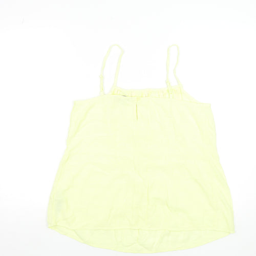 Marks and Spencer Women's Yellow Sleeveless Camisole Tank Top Size 12