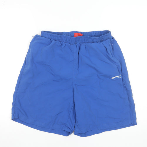 Slazenger Men's Blue Lightweight Sports Shorts Size L