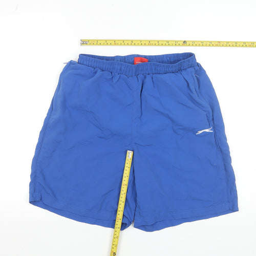 Slazenger Men's Blue Lightweight Sports Shorts Size L