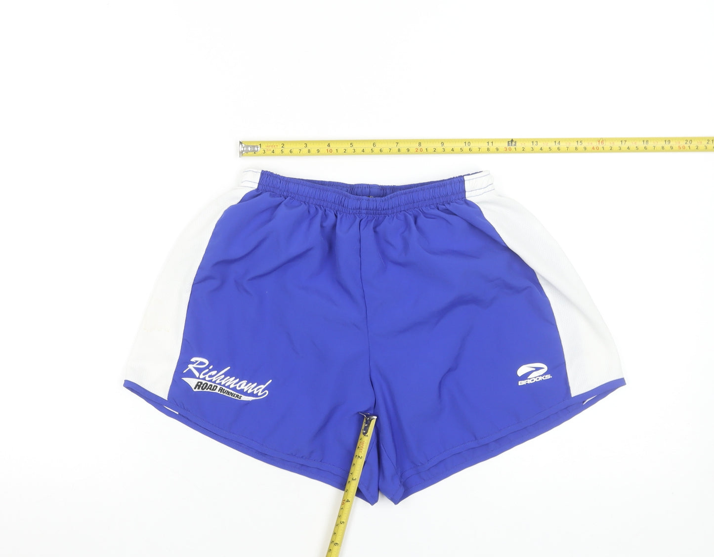 Brooks Women's Blue Running Shorts Size S Athletic Lightweight