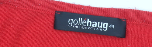 Gollehaug Women’s Multicoloured Geometric Knit Jumper Size 16