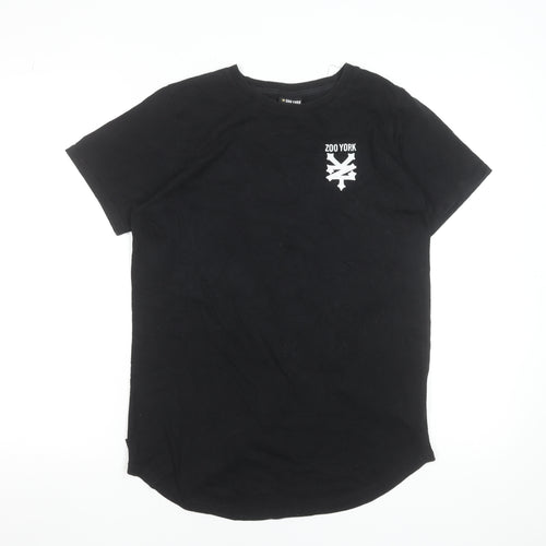 Zoo York Boys Black XLB Short Sleeve Graphic T-Shirt