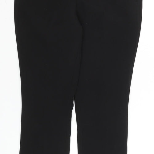 Next Women Black Slim Fit Stretch Trousers Size 8R Workwear Style