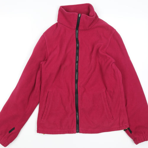 McKINLEY Womens Red Fleece 3-in-1 Jacket Size 12 Full Zip Outdoor Coat