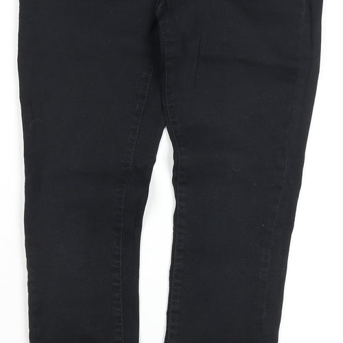 Next Women's Black Mid Rise Jegging Jeans Size 10 Regular Stretch Denim