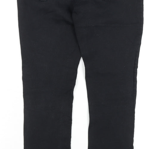 Next Women's Black Mid Rise Jegging Jeans Size 10 Regular Stretch Denim