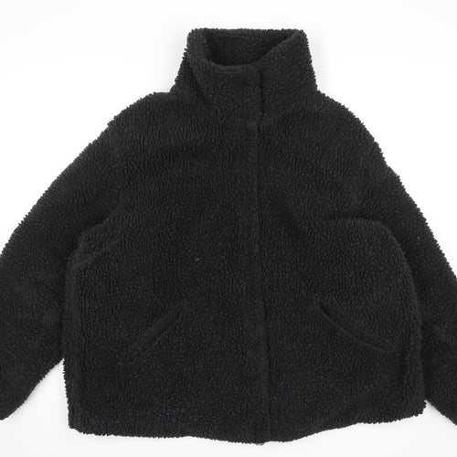 L.O.G.G. Women's Black Fleece Basic Jacket Size 14