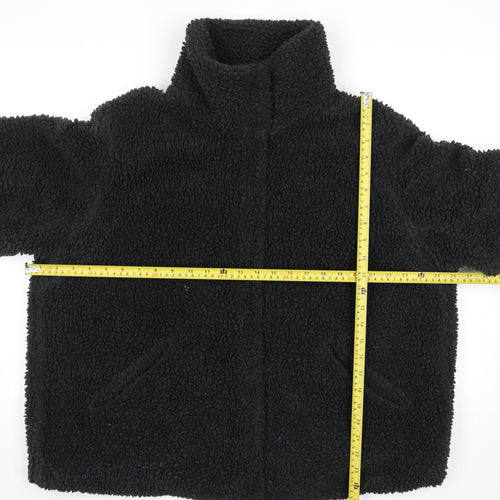 L.O.G.G. Women's Black Fleece Basic Jacket Size 14