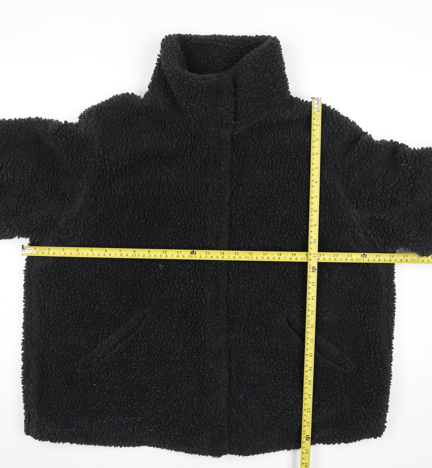 L.O.G.G. Women's Black Fleece Basic Jacket Size 14