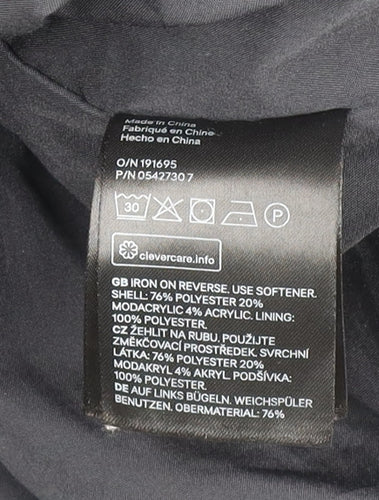 L.O.G.G. Women's Black Fleece Basic Jacket Size 14