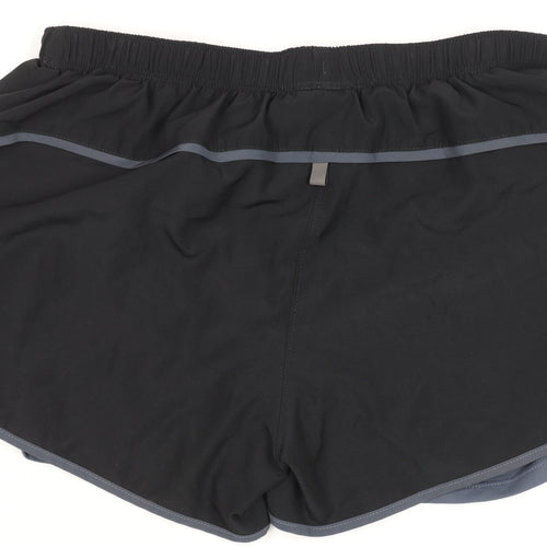 New Balance Womens Black XS Running Shorts Lightweight Quick Dry
