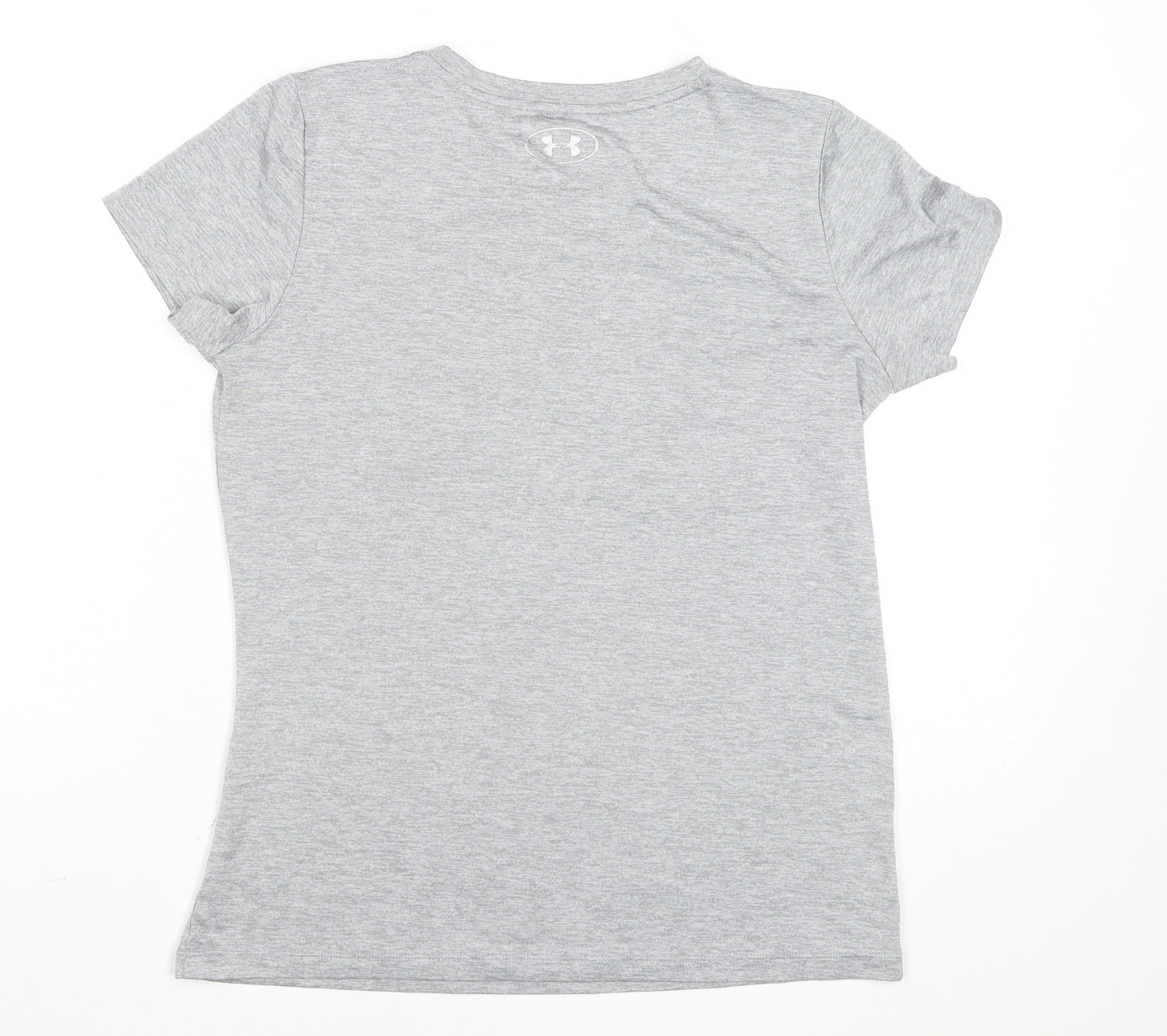 Under Armour Women’s Grey Short Sleeve Sports T-Shirt Size S