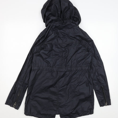 Atmosphere Women’s Black Hooded Parka Jacket Size 6