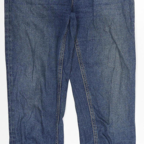 ASOS Boys Blue Denim Regular Fit Straight Jeans 24in Waist 30in Leg