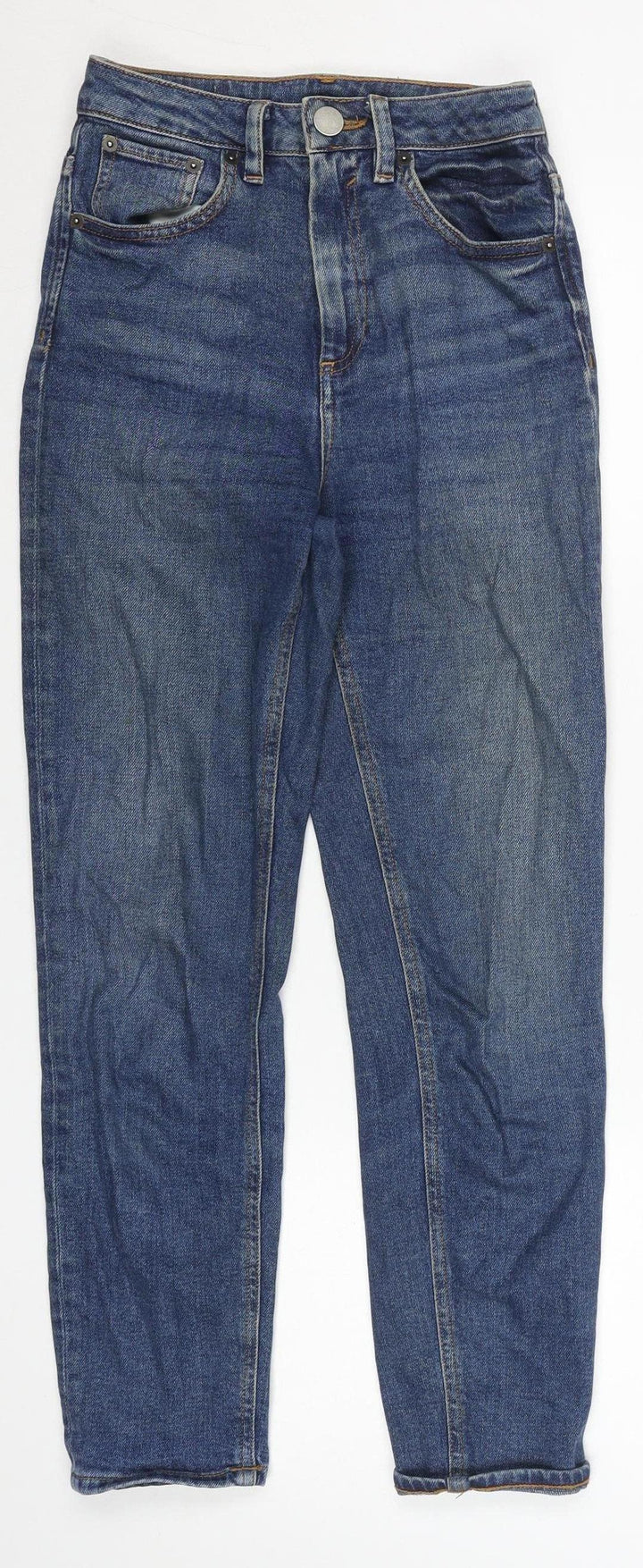 ASOS Boys Blue Denim Regular Fit Straight Jeans 24in Waist 30in Leg