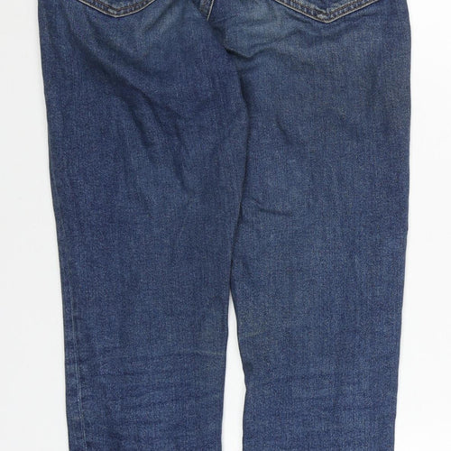 ASOS Boys Blue Denim Regular Fit Straight Jeans 24in Waist 30in Leg