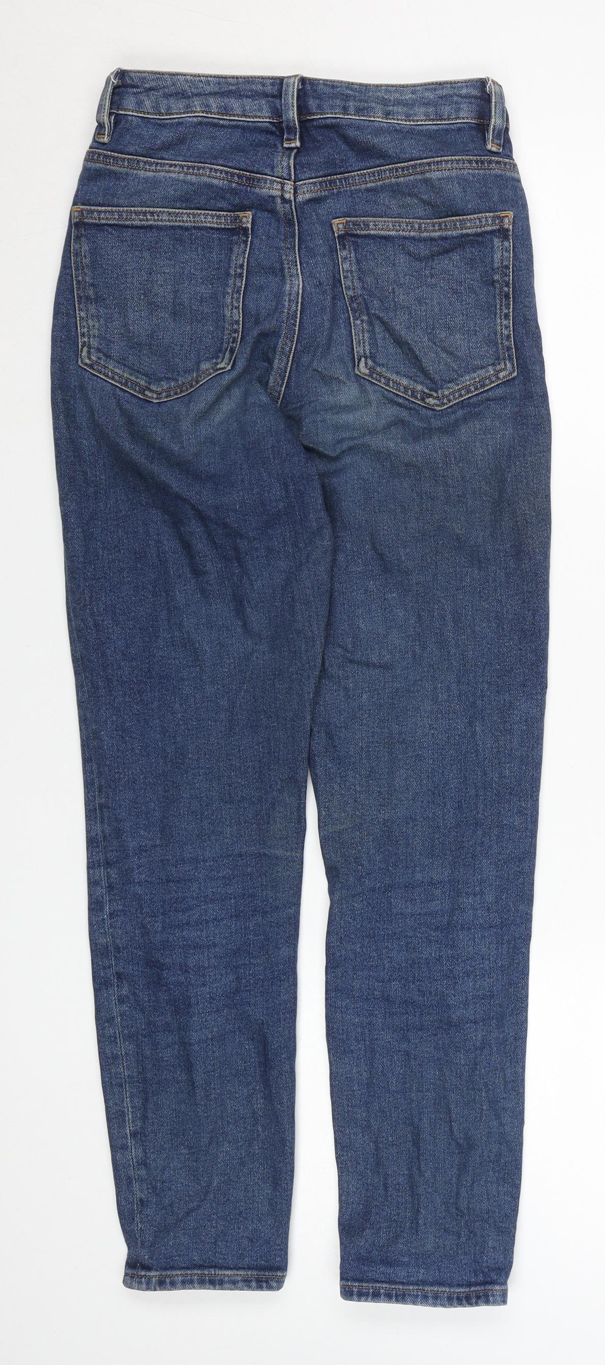 ASOS Boys Blue Denim Regular Fit Straight Jeans 24in Waist 30in Leg