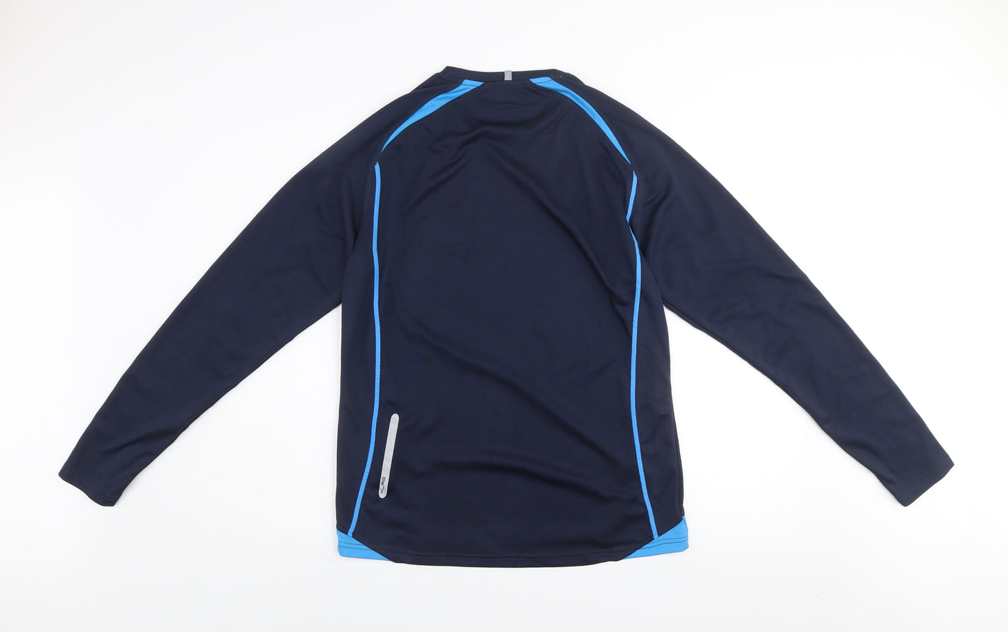 Dunnes Stores XLR8 Men's Blue Long Sleeve Athletic Running Top Size M