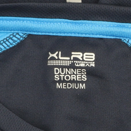 Dunnes Stores XLR8 Men's Blue Long Sleeve Athletic Running Top Size M