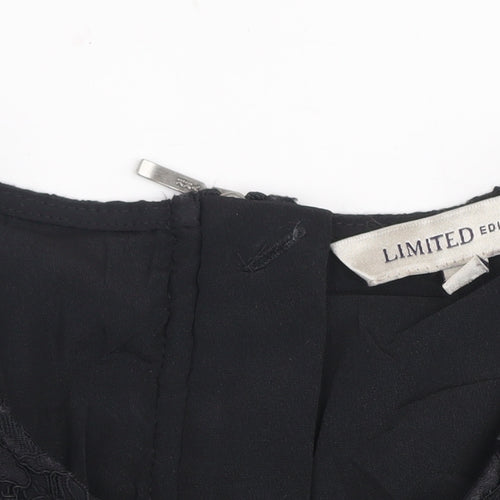 Marks and Spencer Women’s Black Lace A-Line Dress Size 8