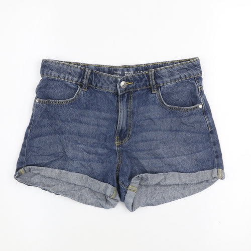 Denim Co. Girls Blue 13-14 Years Cut-Off Denim Shorts
