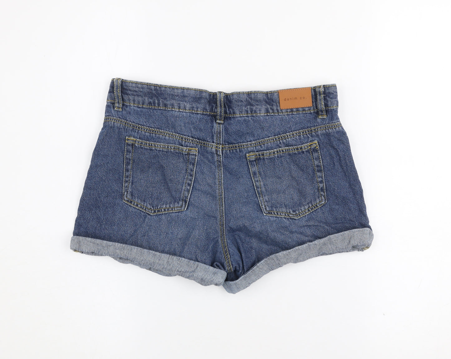 Denim Co. Girls Blue 13-14 Years Cut-Off Denim Shorts