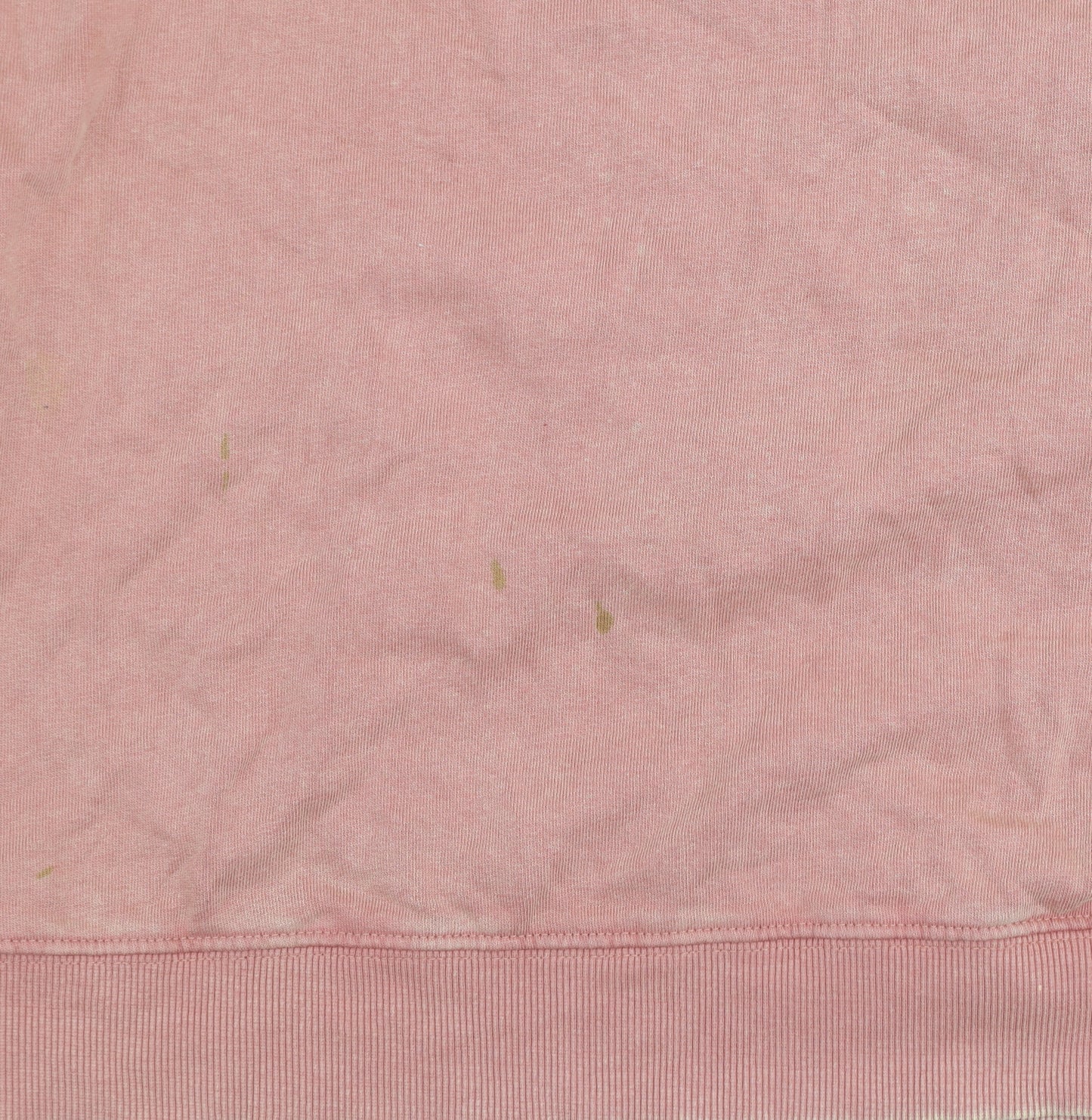 ZARA Womens Pink Crew Neck Pullover Sweatshirt Size M Cotton Blend