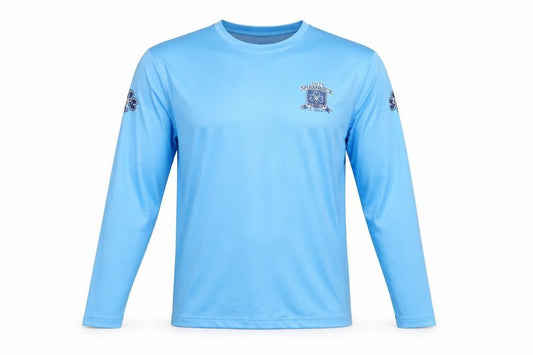 Eupro Men's Blue Long Sleeve Fishing Quick Dry Activewear T-Shirt XL