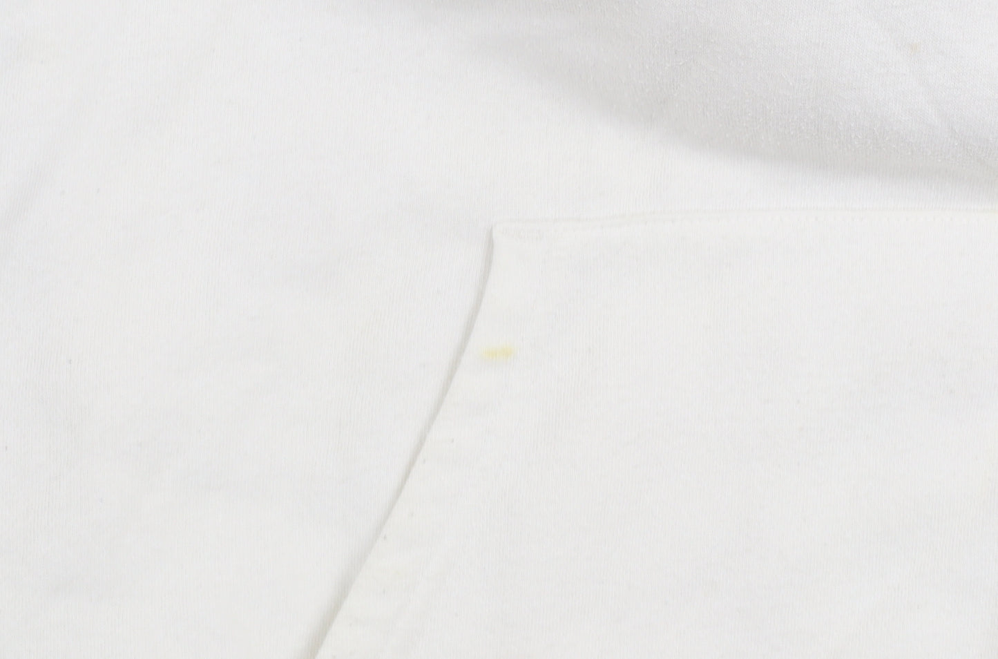 Tommy Hilfiger Denim Women's White Pullover Hoodie L Cotton Blend