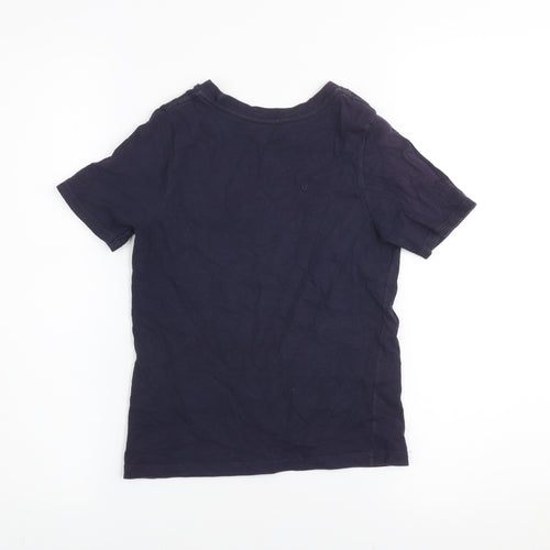 NBA Boys Cleveland Cavaliers Navy Blue Cotton Short Sleeve T-Shirt 6-7 Years