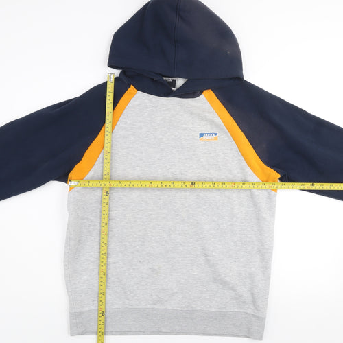 Jack & Jones Men's Grey Pullover Hoodie XL