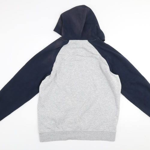 Jack & Jones Men's Grey Pullover Hoodie XL