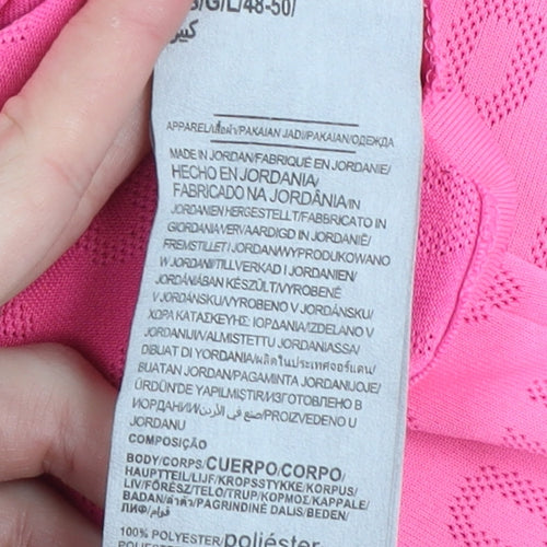 Under Armour Men’s Pink Lightweight T-Shirt L Gym Training Top