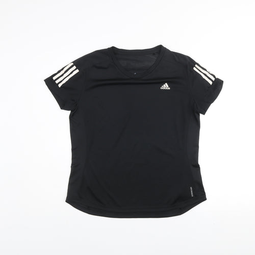 Adidas Women's Black Aeroready Running T-Shirt Size L