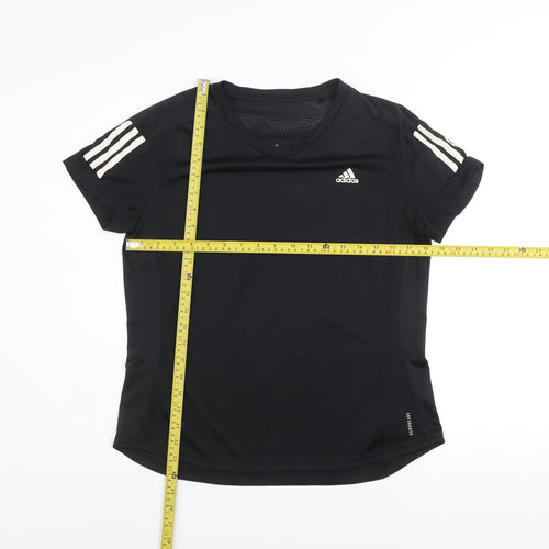 Adidas Women's Black Aeroready Running T-Shirt Size L