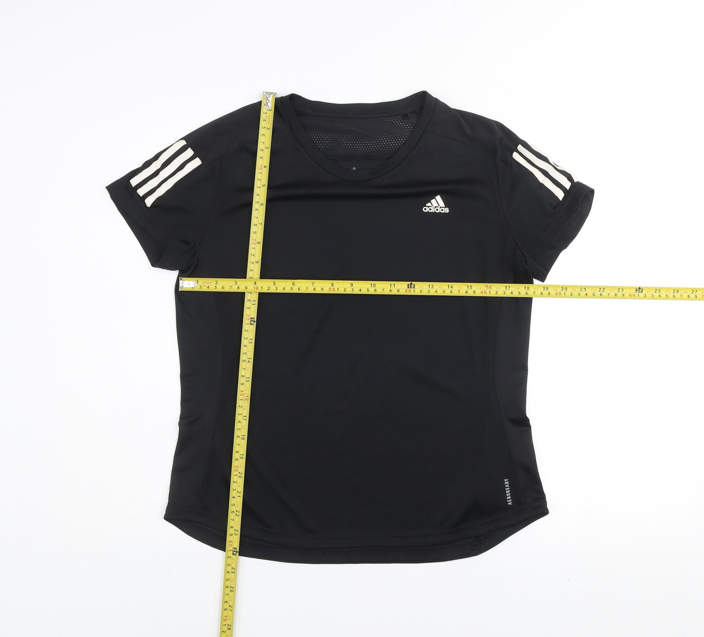 Adidas Women's Black Aeroready Running T-Shirt Size L