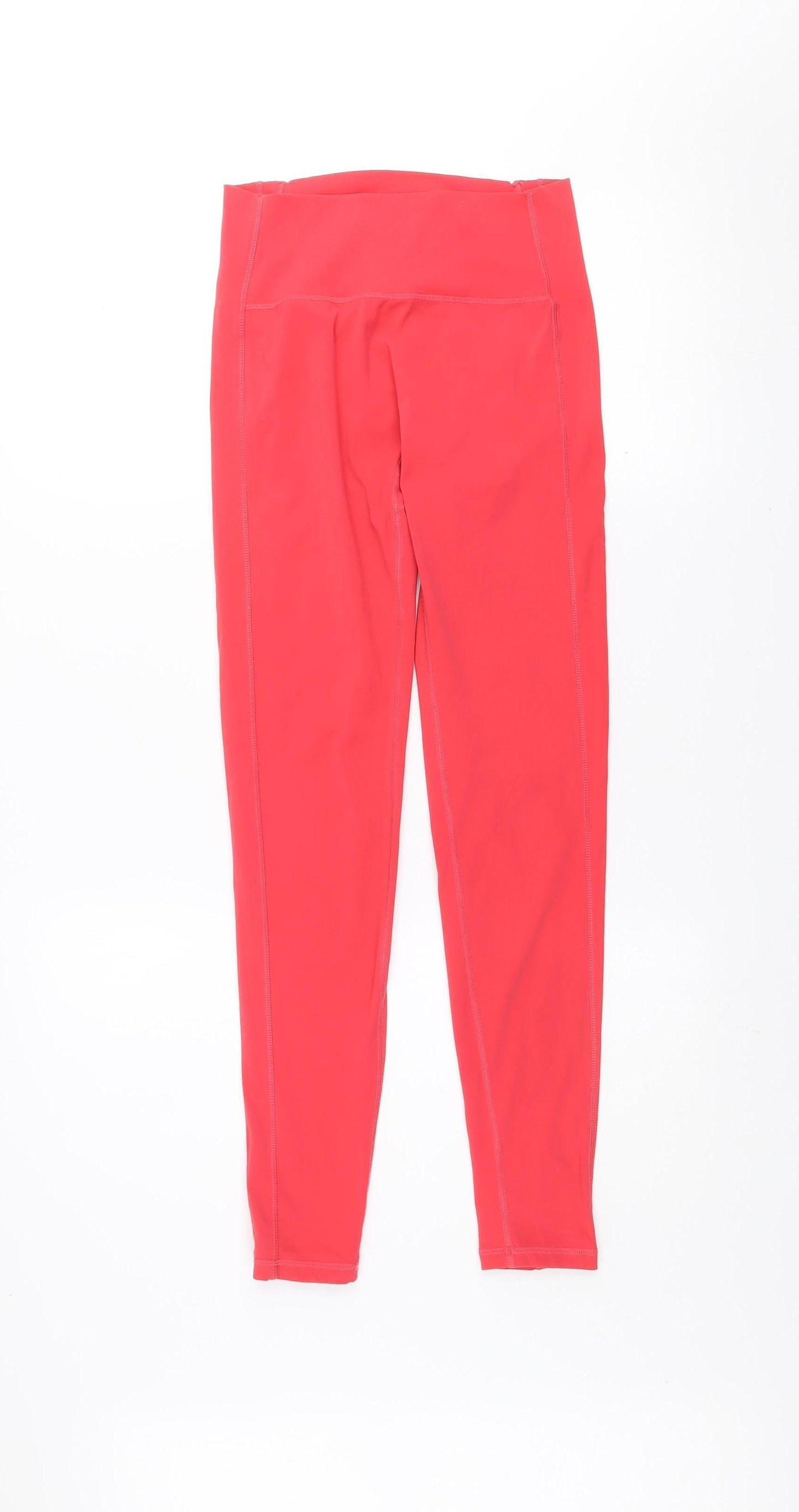 Alphalete Women Red Seamless High Waist Gym Leggings Size M