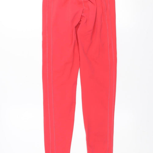 Alphalete Women Red Seamless High Waist Gym Leggings Size M