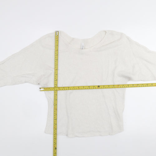 Aéropostale Women’s Ivory Knit Pullover Jumper Size S
