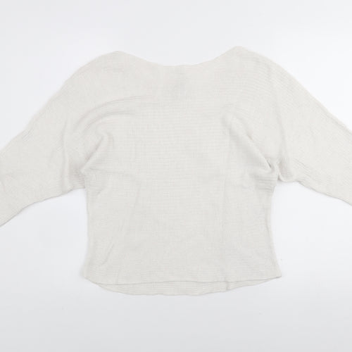 Aéropostale Women’s Ivory Knit Pullover Jumper Size S