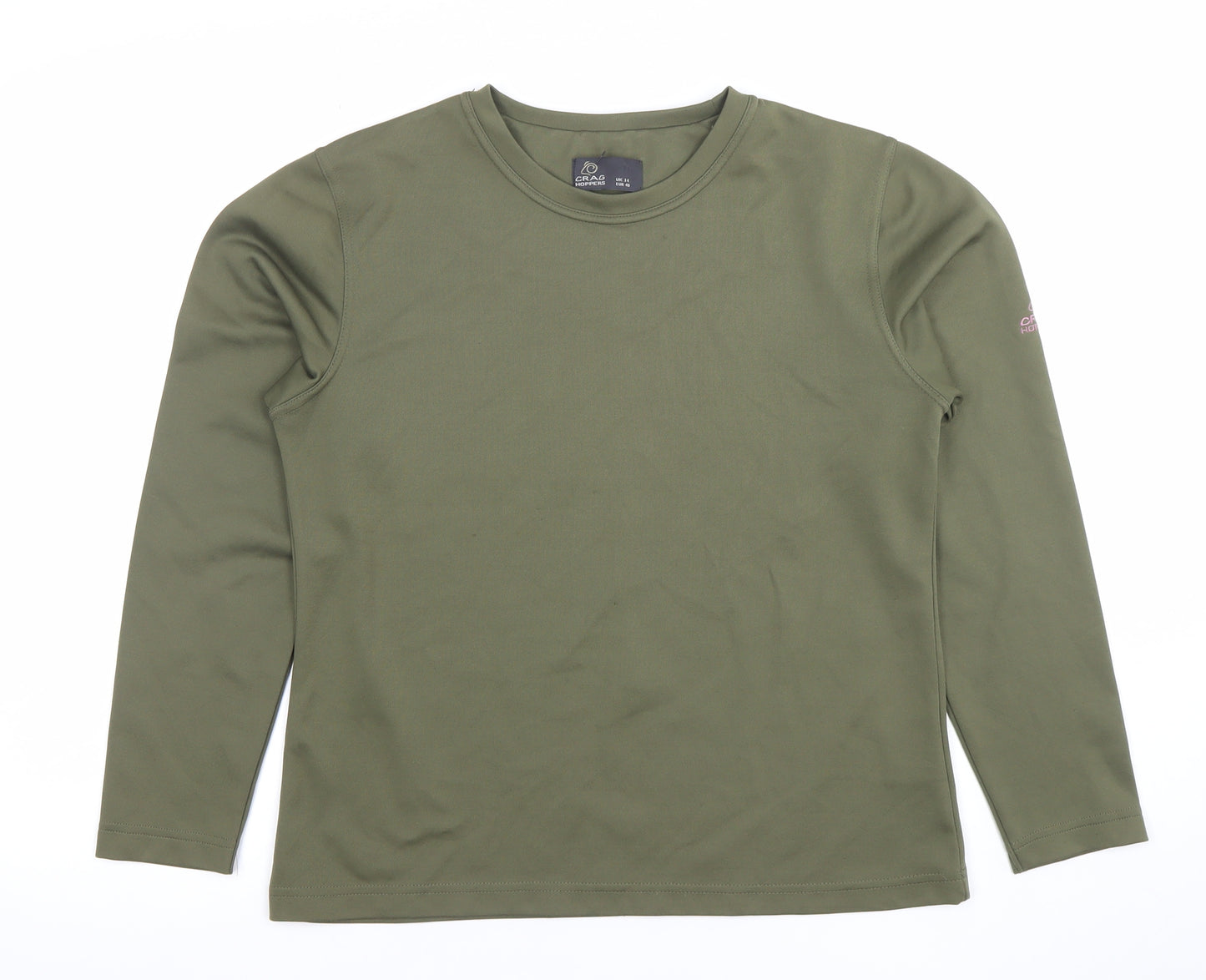 Craghoppers Women’s Green Long Sleeve Activewear Top Size 14