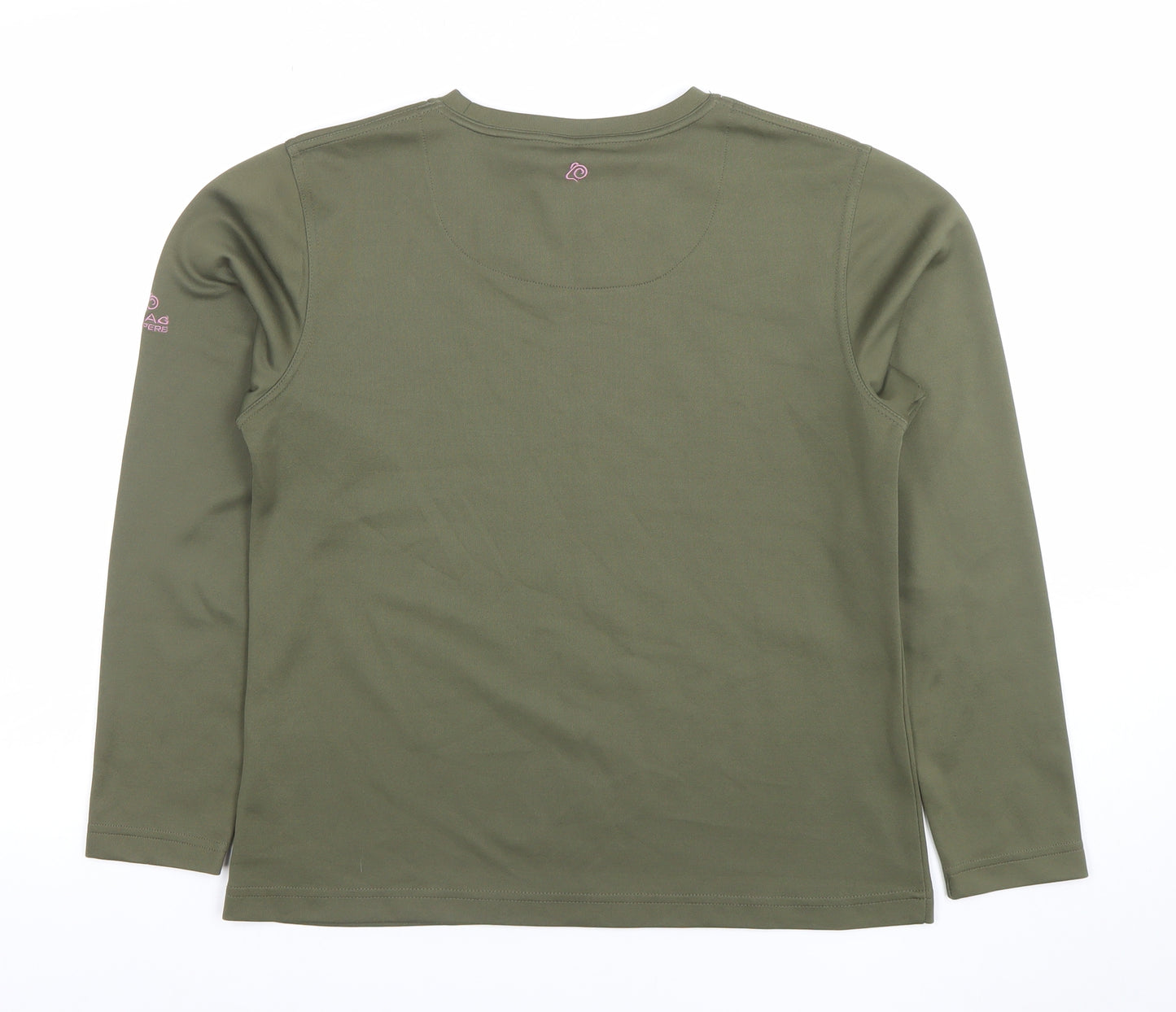 Craghoppers Women’s Green Long Sleeve Activewear Top Size 14