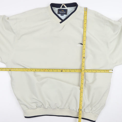 Donnay Golf Men’s Beige Medium V-Neck Lightweight Jacket