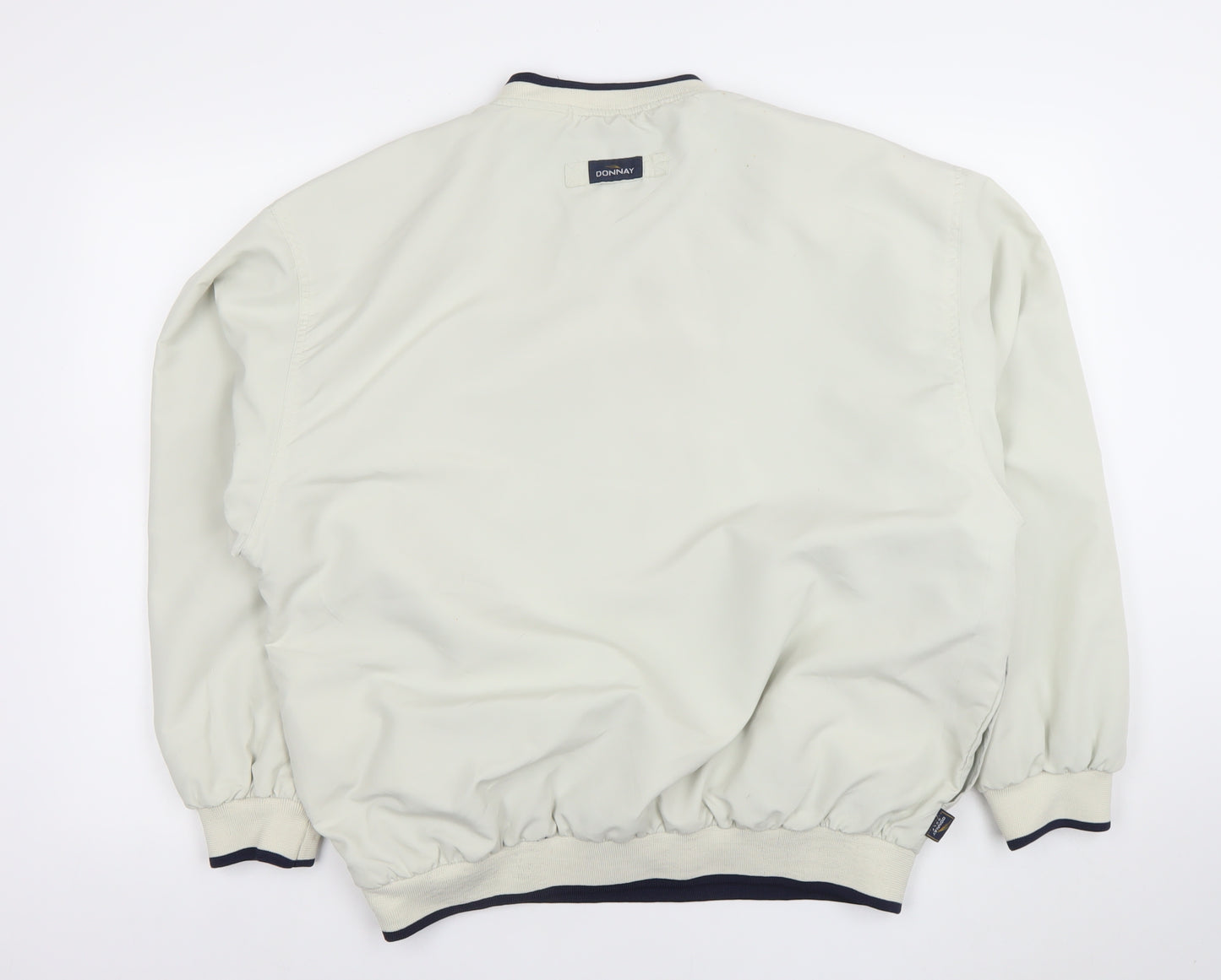 Donnay Golf Men’s Beige Medium V-Neck Lightweight Jacket
