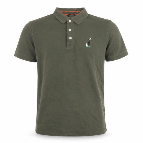 Typhoon Polo Country Clothing Green Men's M Cotton Golf Polo Shirt