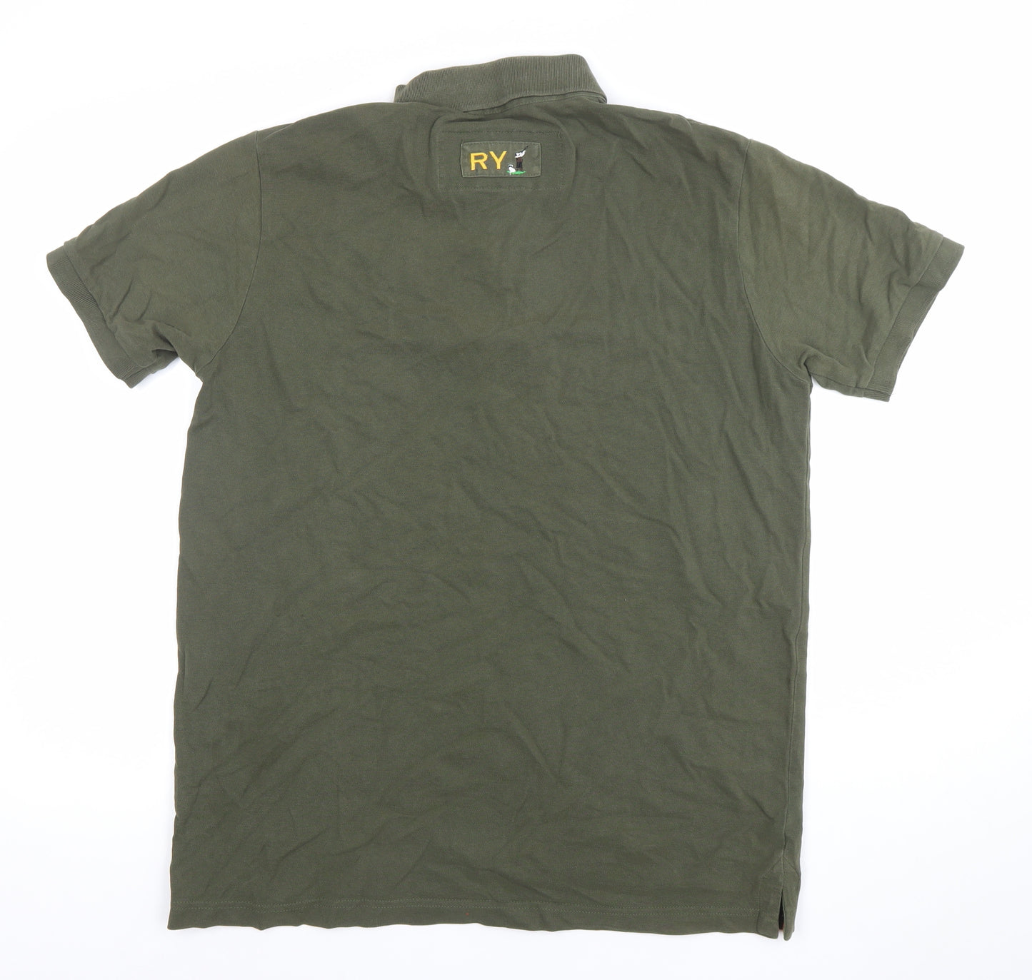 Typhoon Polo Country Clothing Green Men's M Cotton Golf Polo Shirt
