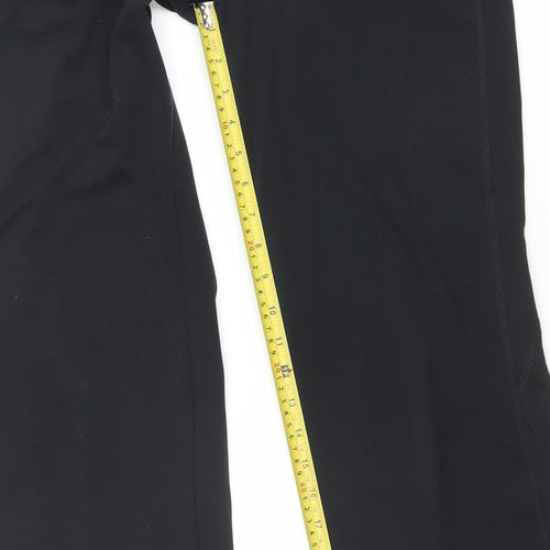 Dunnes Stores Performance Sport Black Capri Leggings Womens S